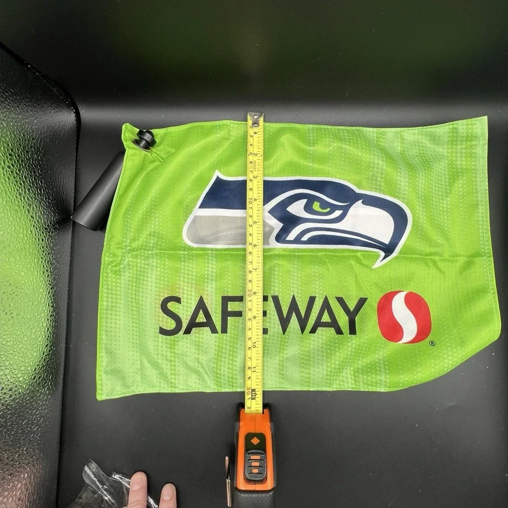 Seattle‎ Seahawks Rally Towel with Handle NFL Football Safeway ~ NEW